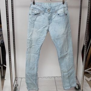 True Religion Ricky Relaxed Straight Jeans Size 30